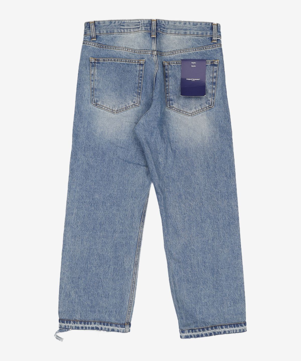 프리즘웍스(FRIZMWORKS) OG SELVEDGE REGULAR DENIM PANTS _ LIGHT BLUE L