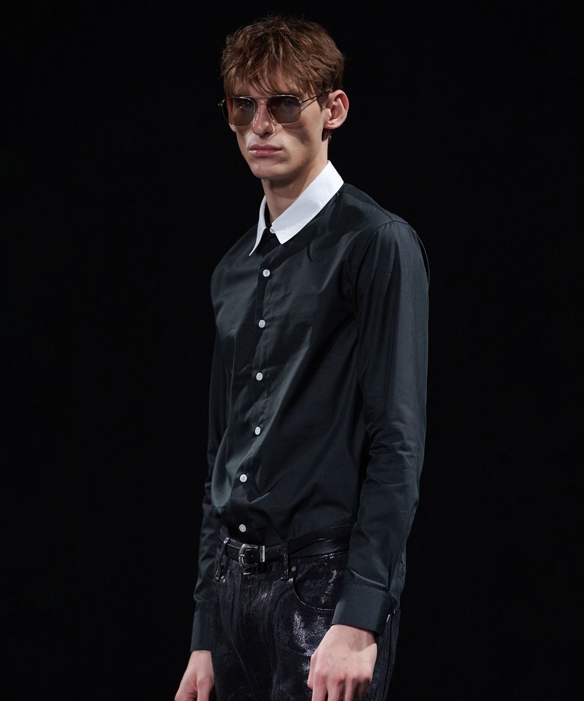 테이크이지(TAKEASY) [DMD] CORE SF SHIRT - Mix Black