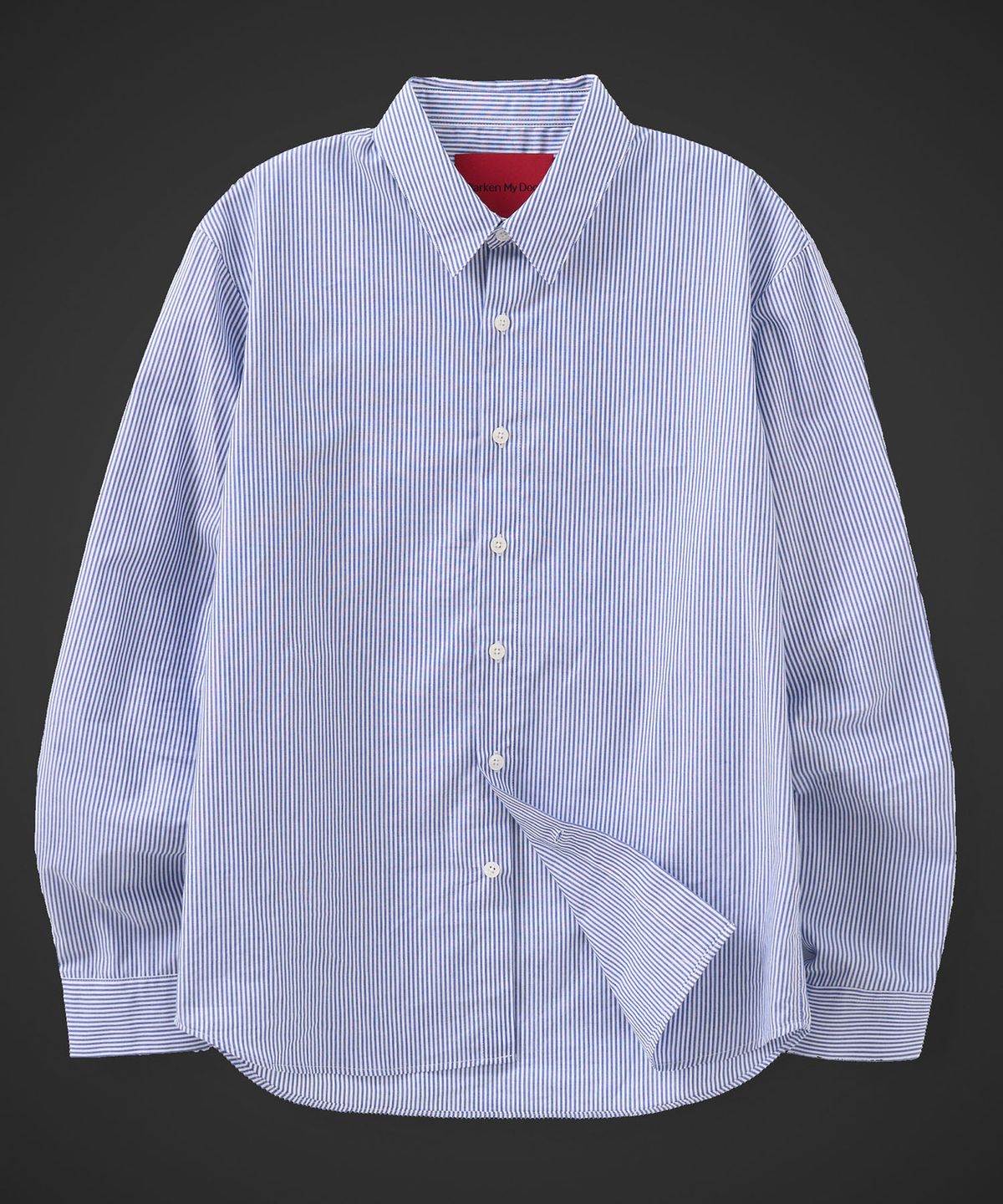테이크이지(TAKEASY) [DMD] CORE SF SHIRT - Blue Stripe