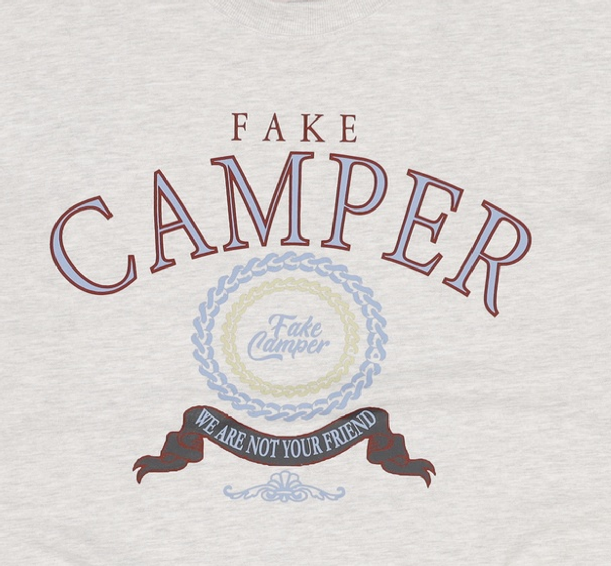 페이크캠퍼(FAKE CAMPER) 맨투맨/스웨트셔츠 XL