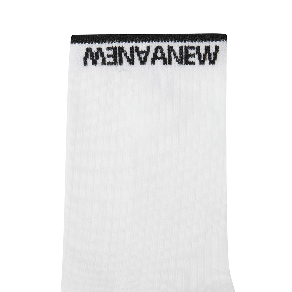 어뉴골프(ANEW GOLF) WOMEN BASIC MIDDLE SOCKS_WH