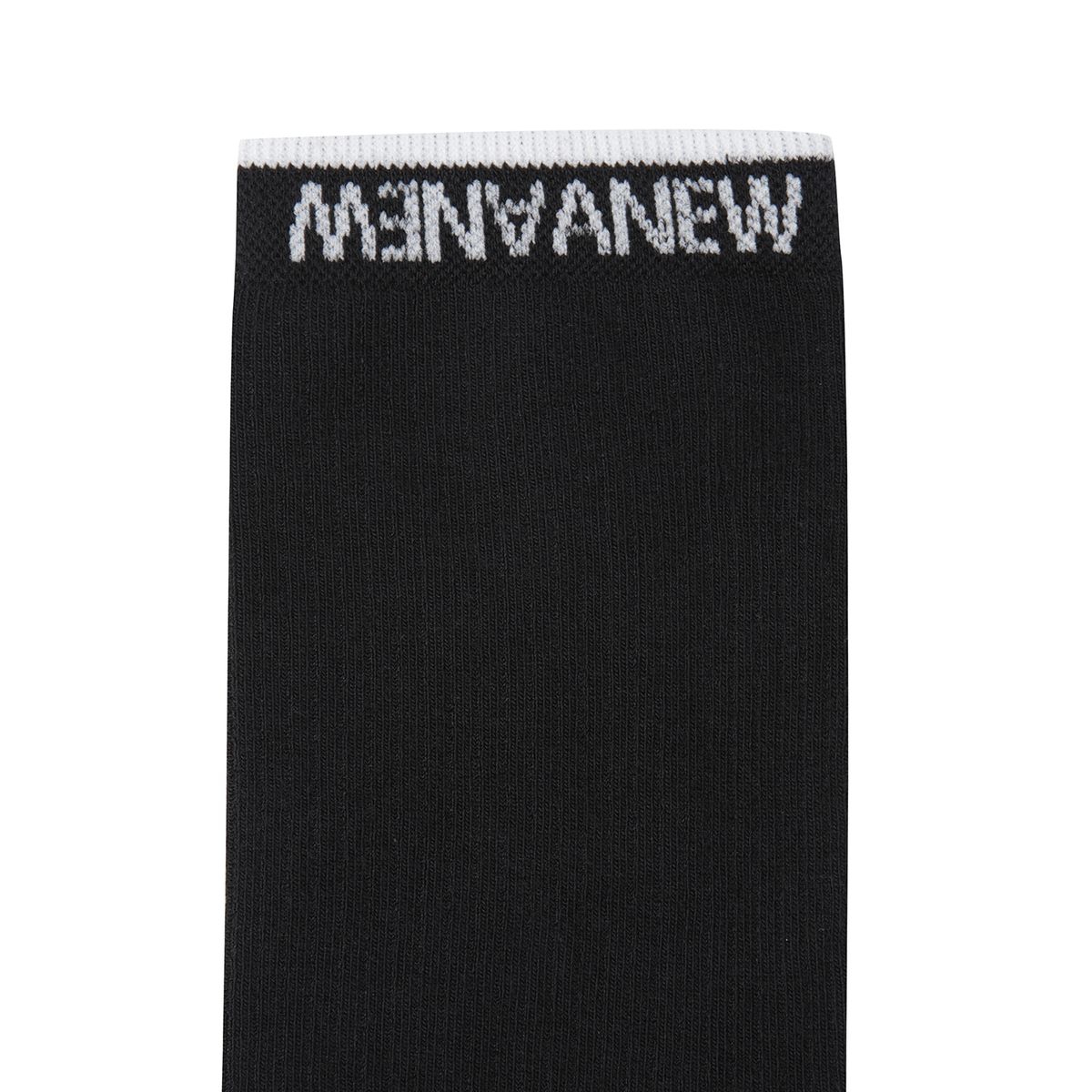어뉴골프(ANEW GOLF) MEN BASIC MIDDLE SOCKS_BK