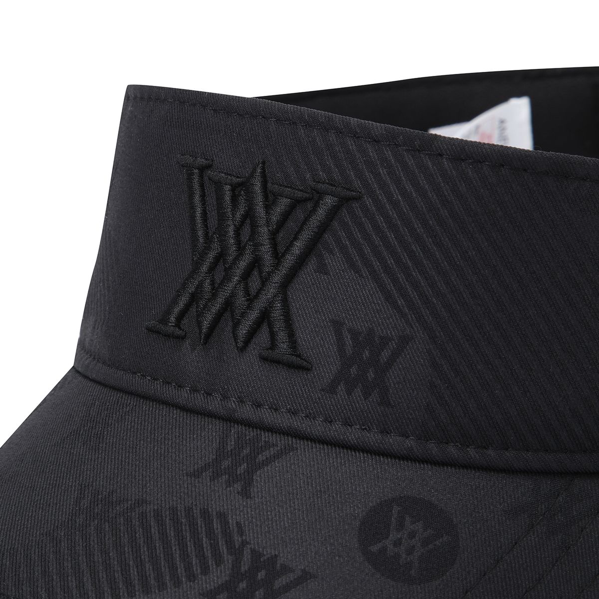 어뉴골프(ANEW GOLF) UNI TEE HOLDER LOGO VISOR_BK