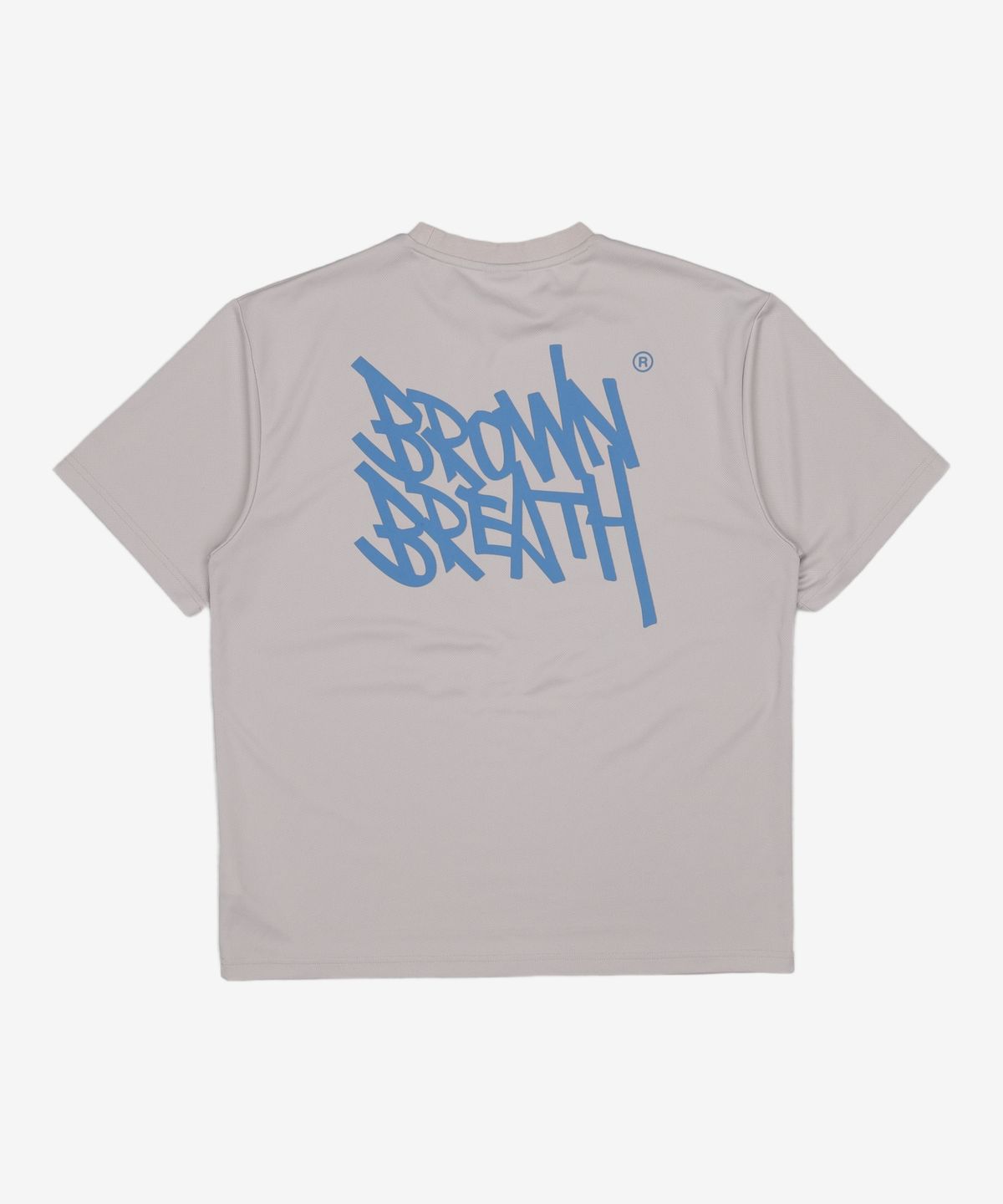 브라운브레스(BROWNBREATH) COOLEVER MESH TAG TEE - GREY L