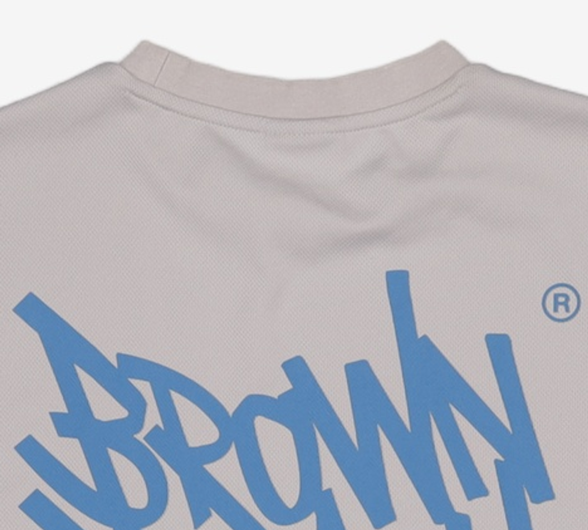 브라운브레스(BROWNBREATH) COOLEVER MESH TAG TEE - GREY L