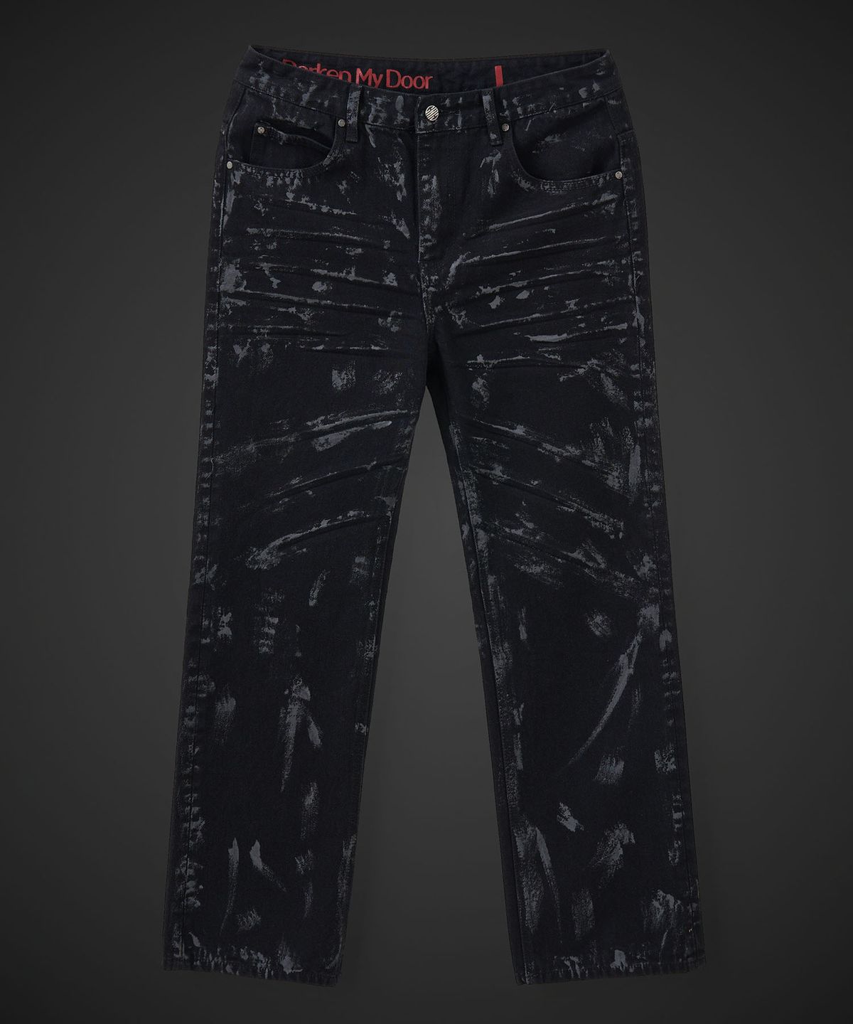 테이크이지(TAKEASY) [DMD] SHANE Straight Denim - Dusty Black