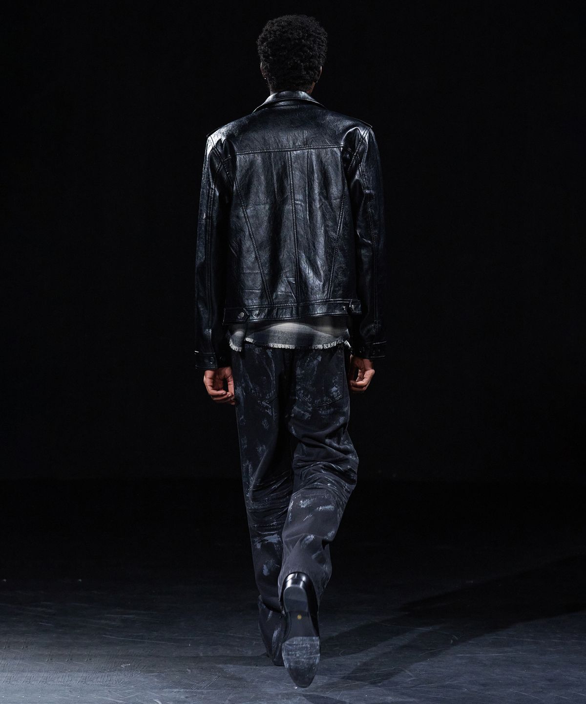 테이크이지(TAKEASY) [DMD] SHANE Straight Denim - Dusty Black
