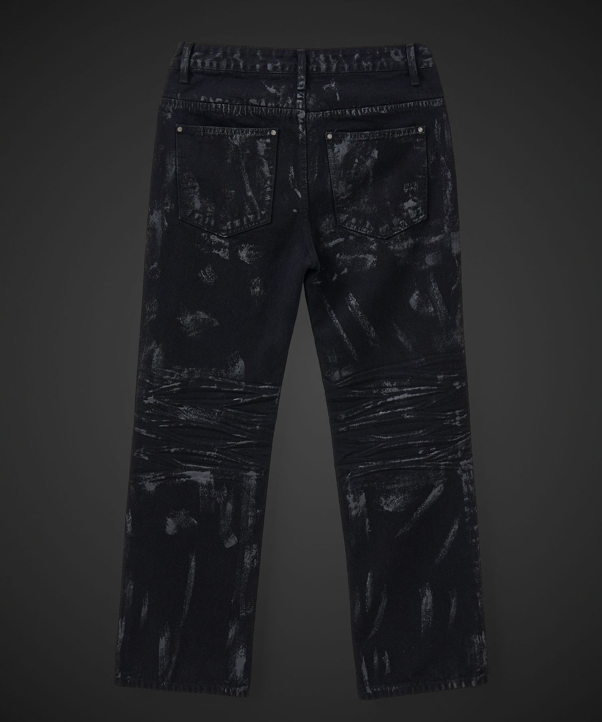 테이크이지(TAKEASY) [DMD] SHANE Straight Denim - Dusty Black