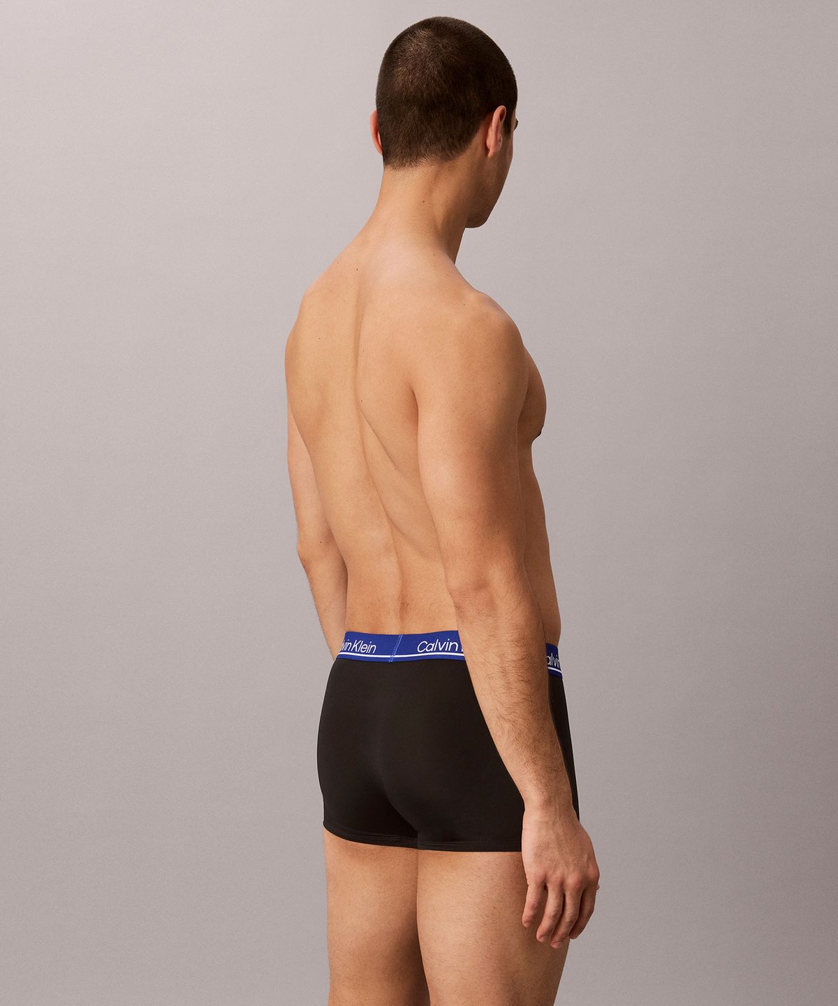 캘빈클라인 언더웨어(CALVIN KLEIN UNDERWEAR) 남성 마이크로파이버 스트레치 플러스 로우 라이즈 트렁크 4PK_NP2755OJ1Q