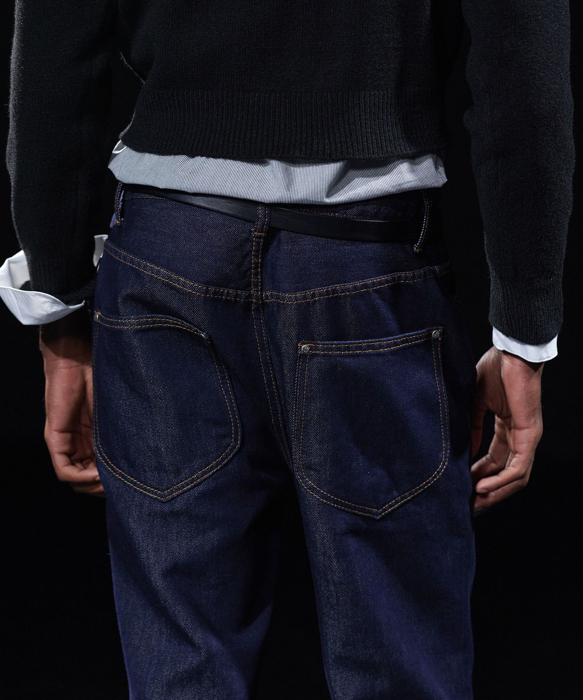 테이크이지(TAKEASY) [DMD] PORTA Flare Denim - Indigo