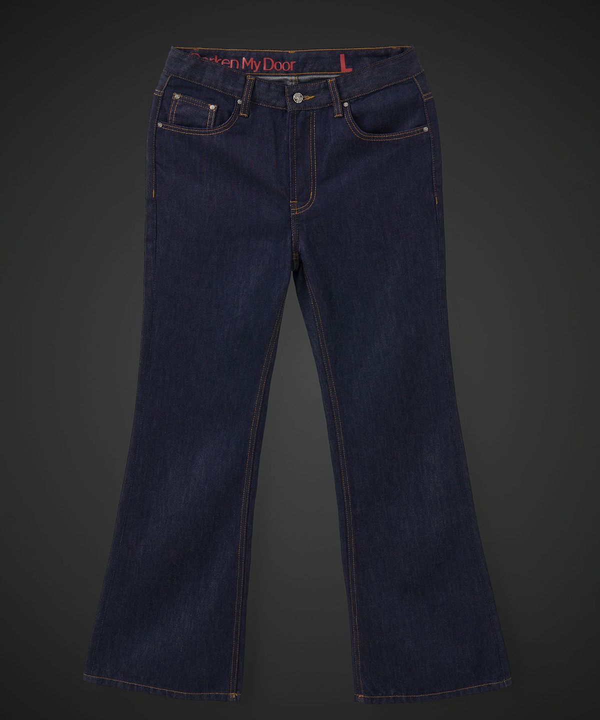 테이크이지(TAKEASY) [DMD] PORTA Flare Denim - Indigo