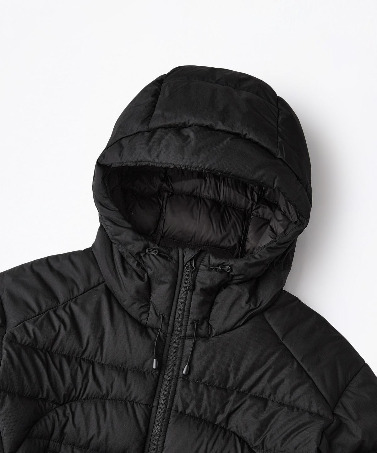 아웃스탠딩(OUTSTANDING) PCU FEATHERED DOWN JACKET_BLACK