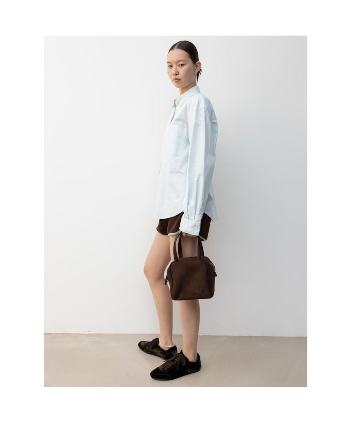 디애퍼처(THE APERTURE) Lenola Shirt  Apple Green (TA6764A04K)