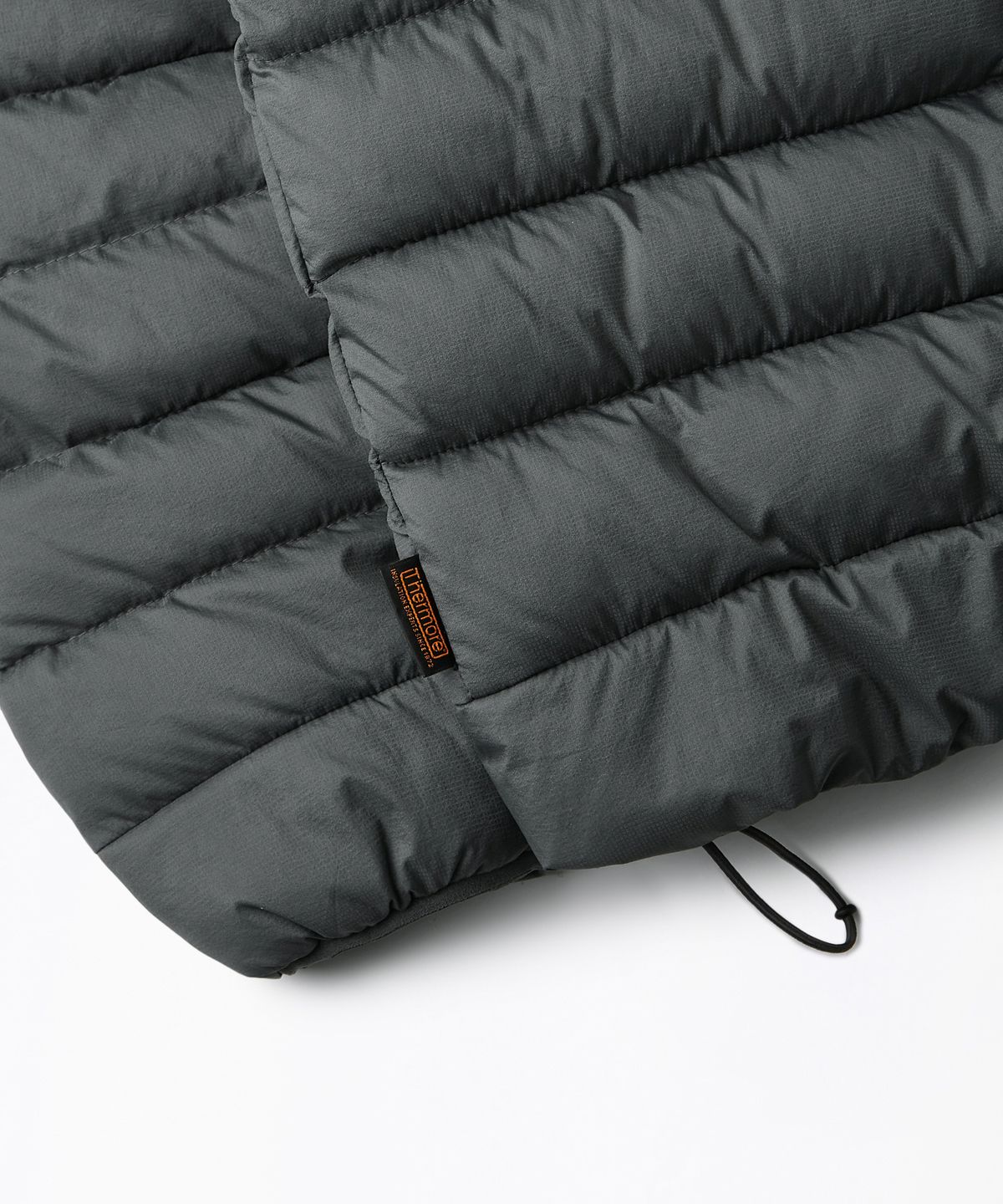아웃스탠딩(OUTSTANDING) THERMORE CIRRUS PADDING JACKET_CHARCOAL