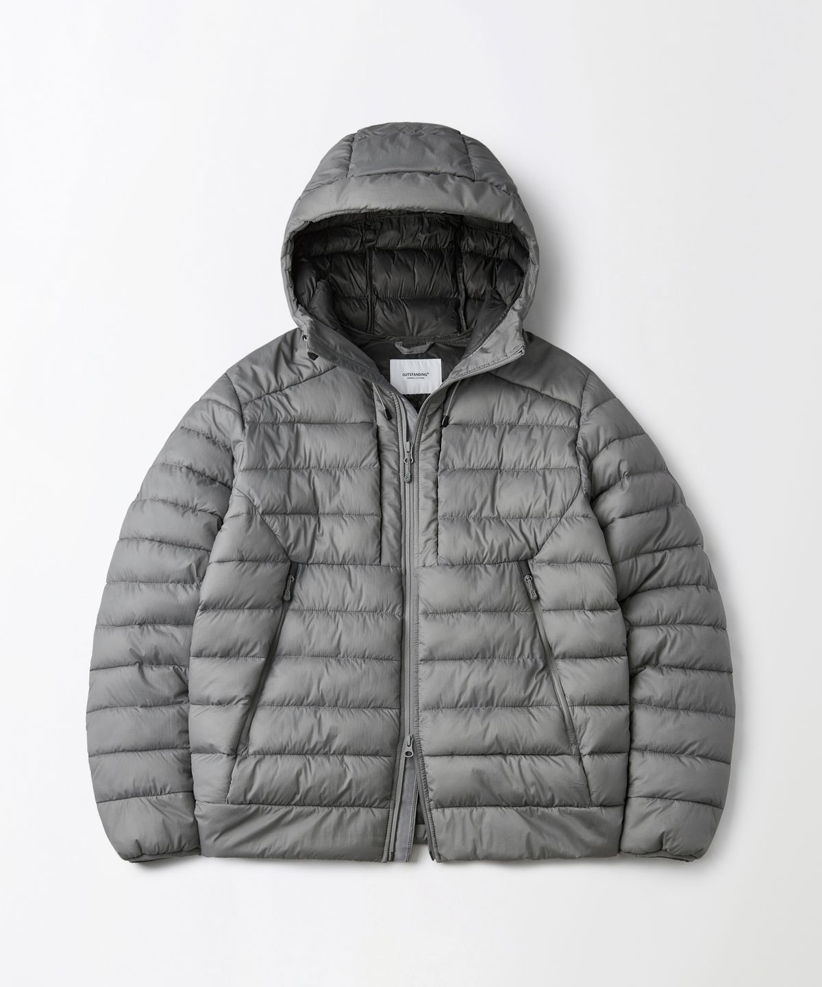 아웃스탠딩(OUTSTANDING) THERMORE CIRRUS PADDING JACKET_L.GRAY