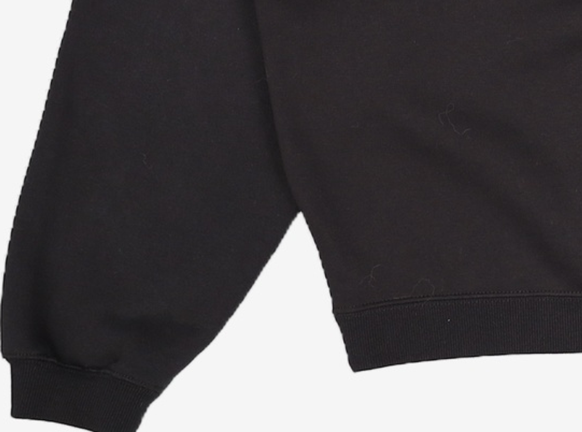 플루크(FLUKE) 어반 스트레이트 크롭 맨투맨 티셔츠 블랙 FMT900C XL