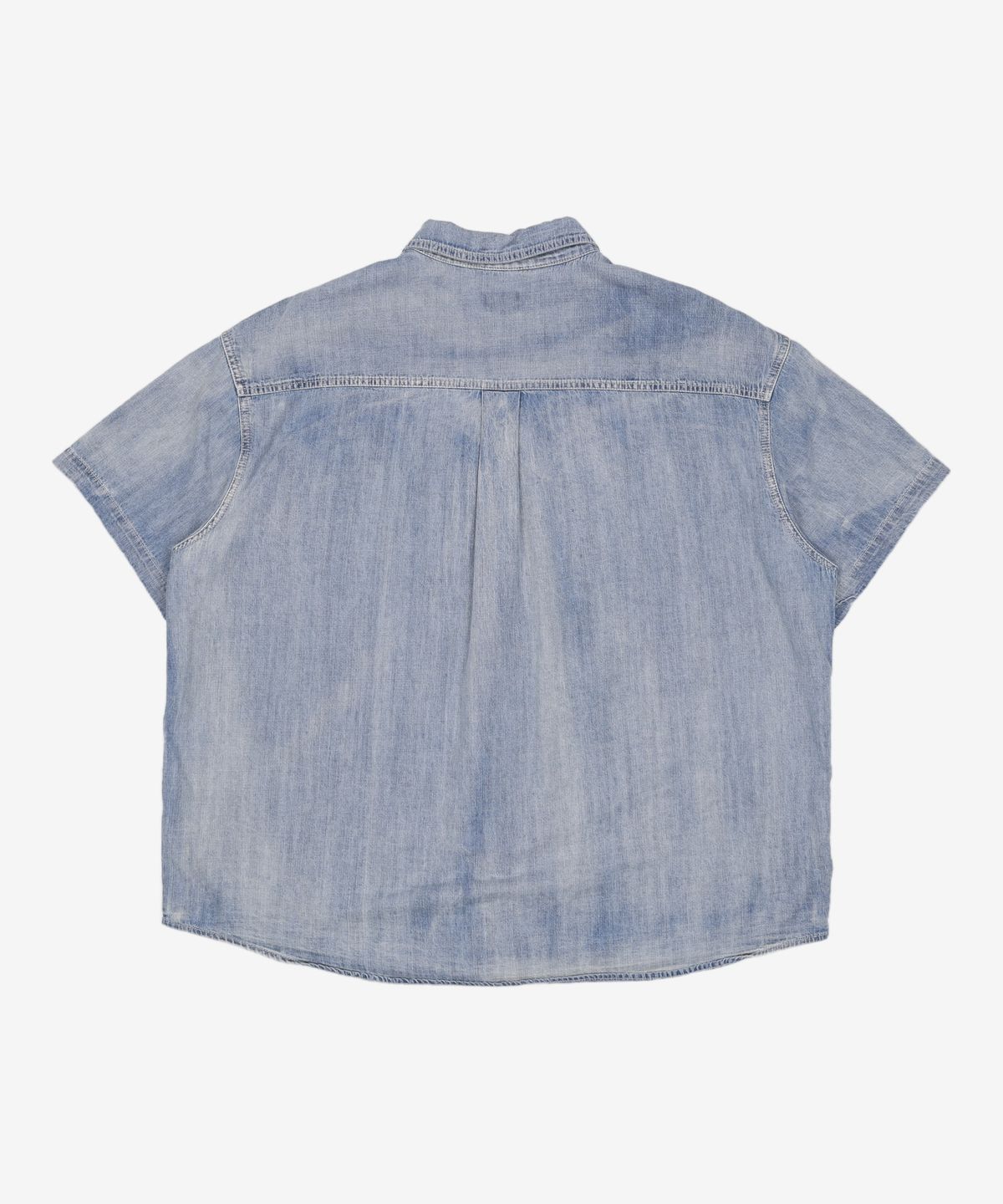 데케트(DECET) Denim Carpenter Short Shirts DCSH011LightBlue L