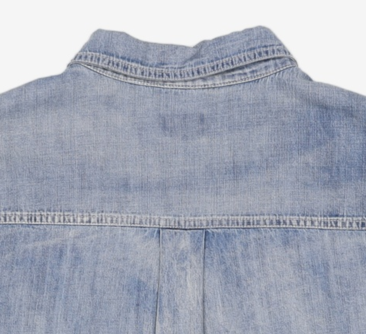 데케트(DECET) Denim Carpenter Short Shirts DCSH011LightBlue L