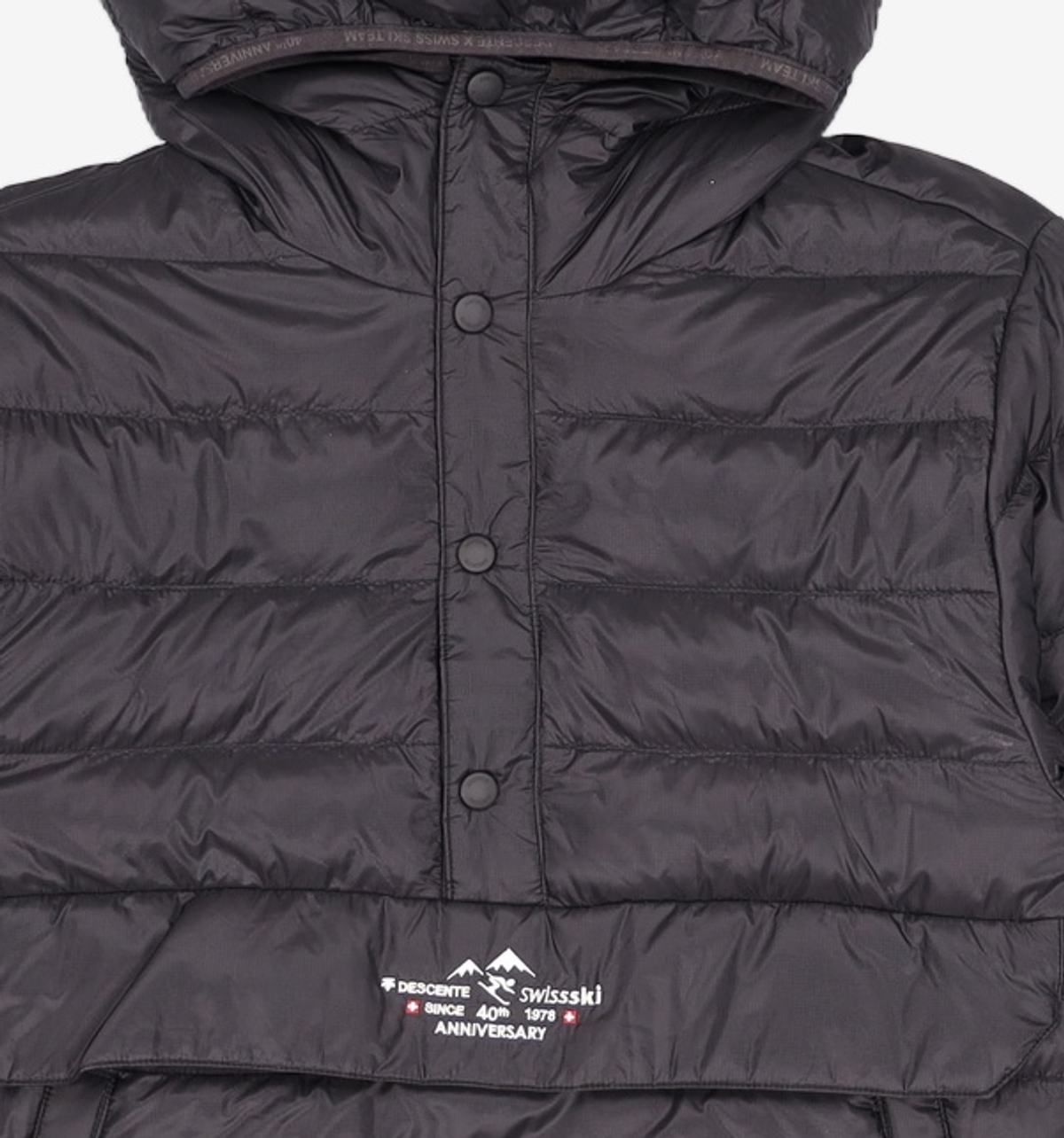데상트(DESCENTE) 남성 40주년 그래픽 아노락 패커블 경량 다운 점퍼 (S8421SDJ71) 95