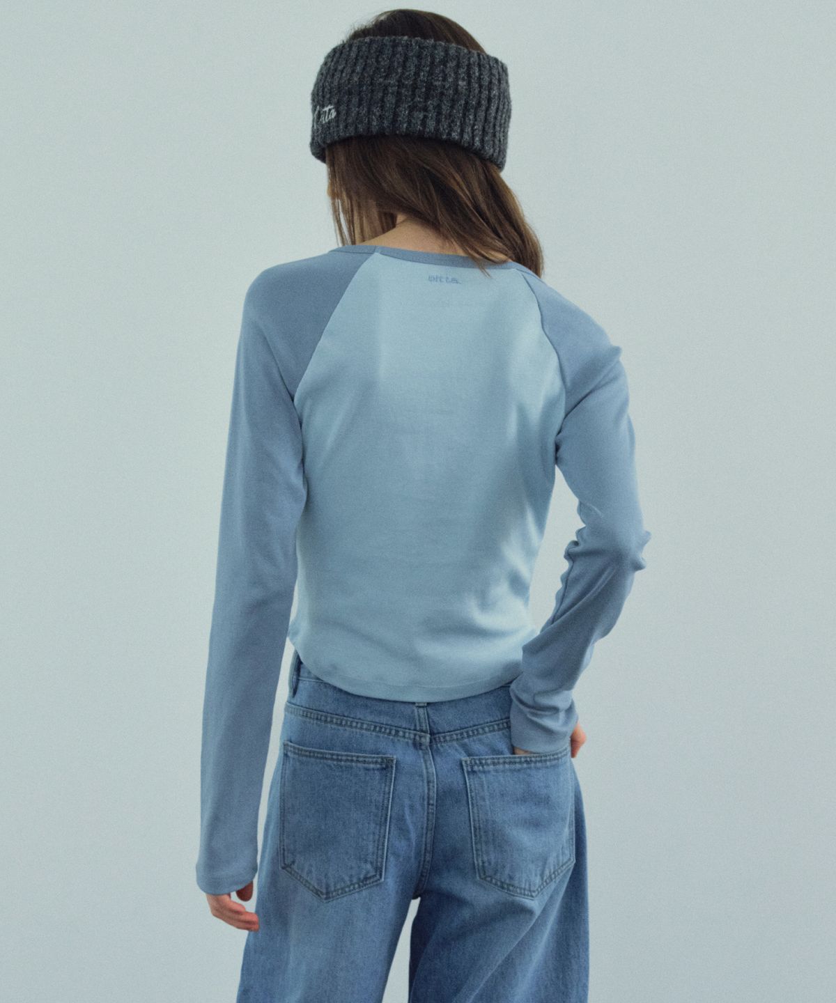 씨타(CITTA) Daily Soft Slim Raglan Tee_CTT3039(Blue)