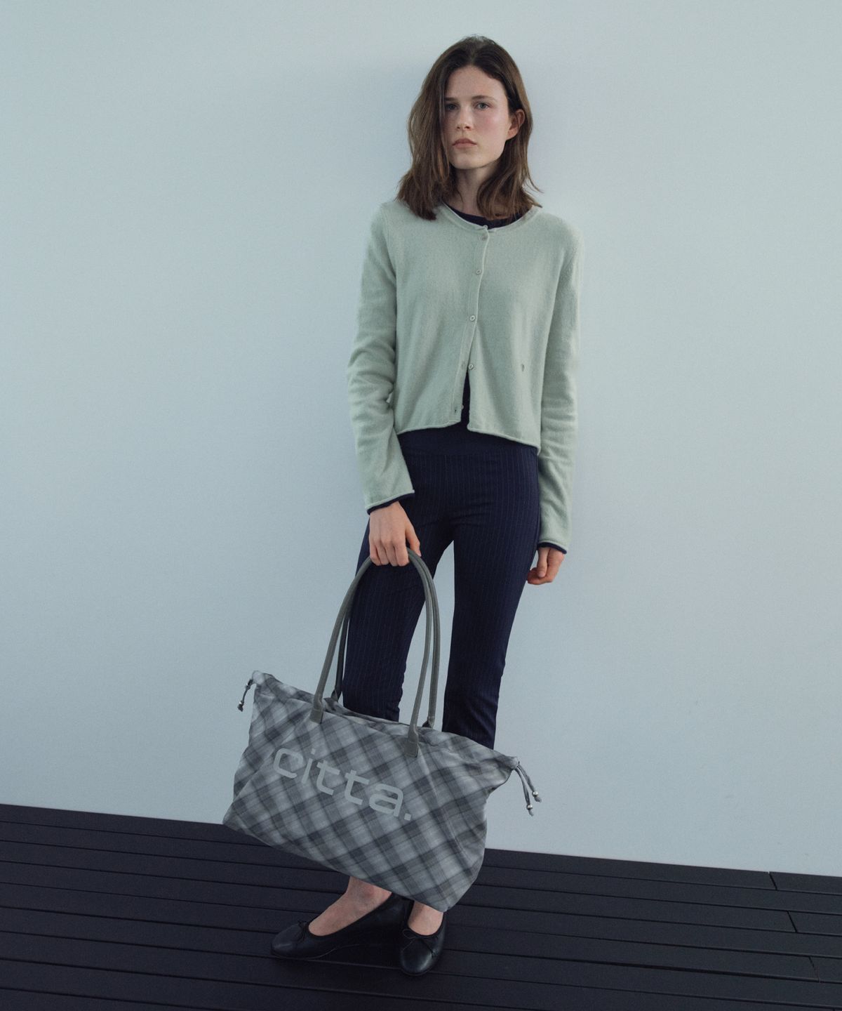 씨타(CITTA) Daily Soft Roll Wool Cardigan_CTK275(Mint)