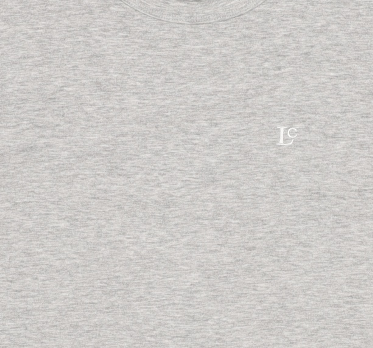 로우클래식(LOW CLASSIC) ORGANIC SILKET Lc MINI T-SHIRT_CHARCOAL_LC242_TS02CC L