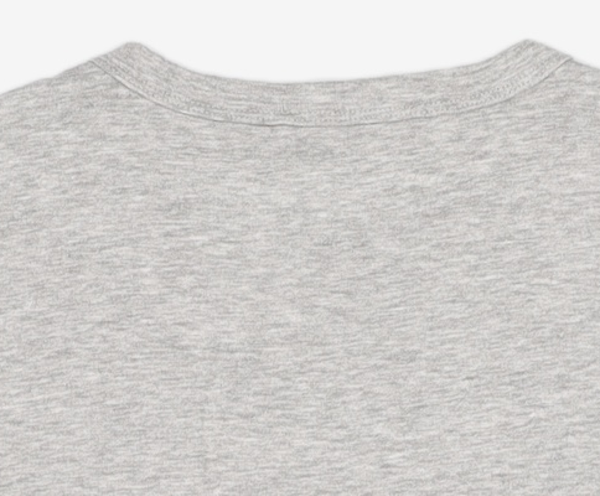 로우클래식(LOW CLASSIC) ORGANIC SILKET Lc MINI T-SHIRT_CHARCOAL_LC242_TS02CC L