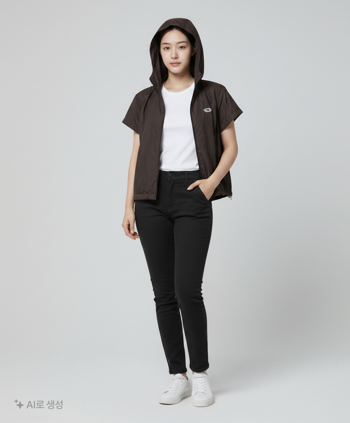 코드그라피(CGP) 나일론/코치 재킷 S