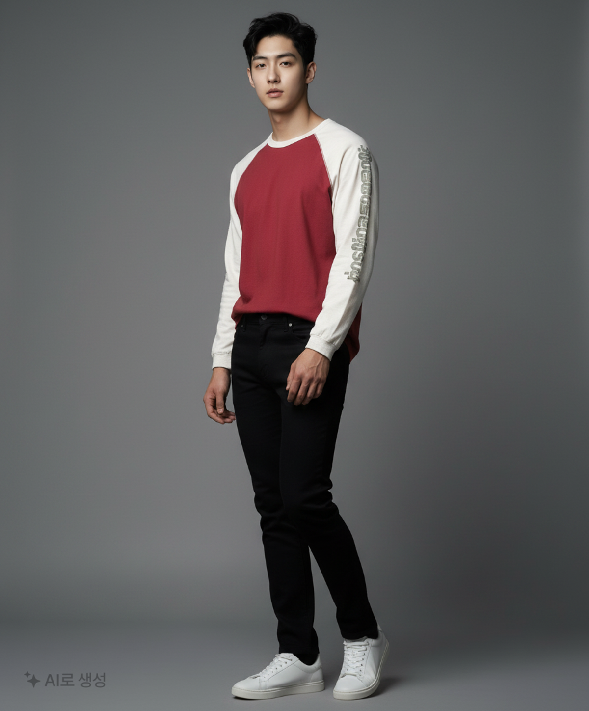 디스이즈네버댓(THISISNEVERTHAT) Inside Out Raglan Crewneck Oatmeal L
