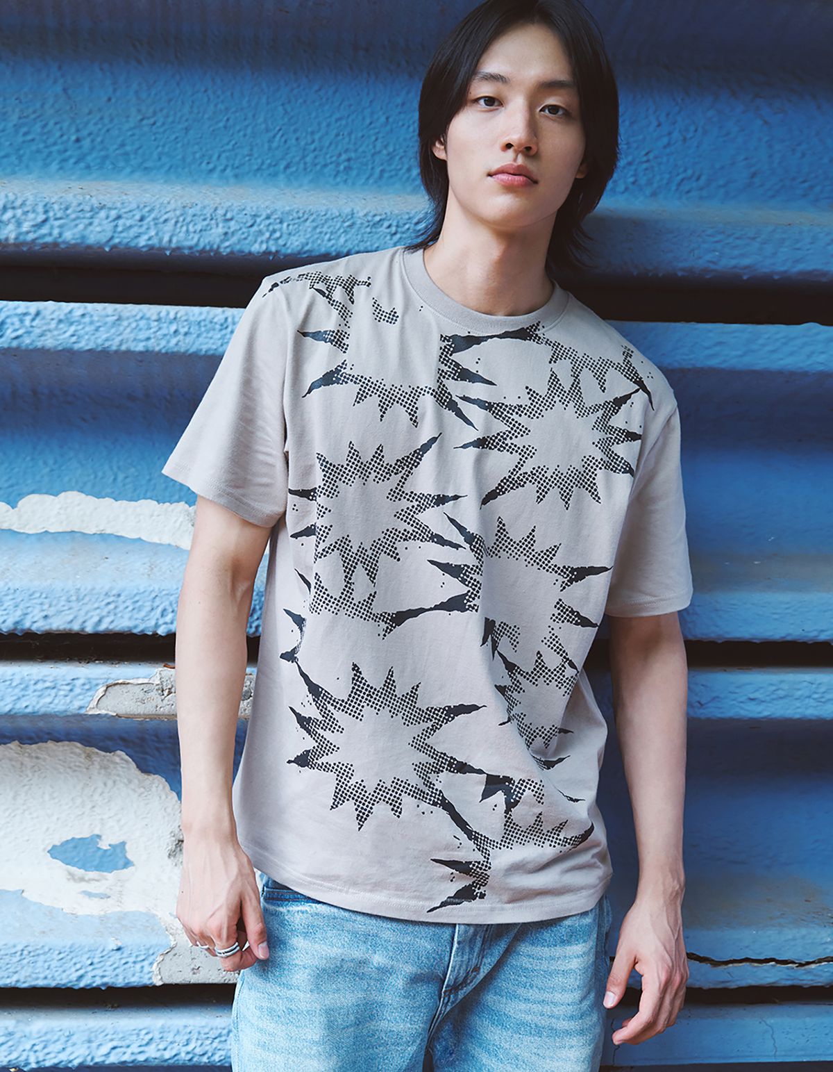 로어즈(LORES) Burst S/S Tee - Sand