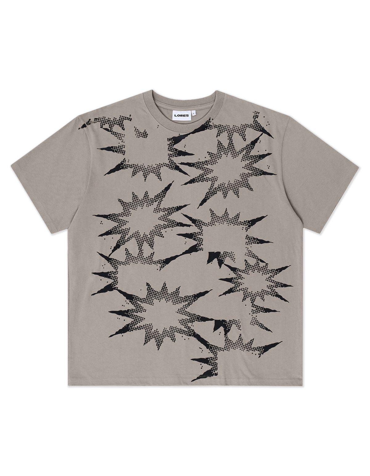 로어즈(LORES) Burst S/S Tee - Sand