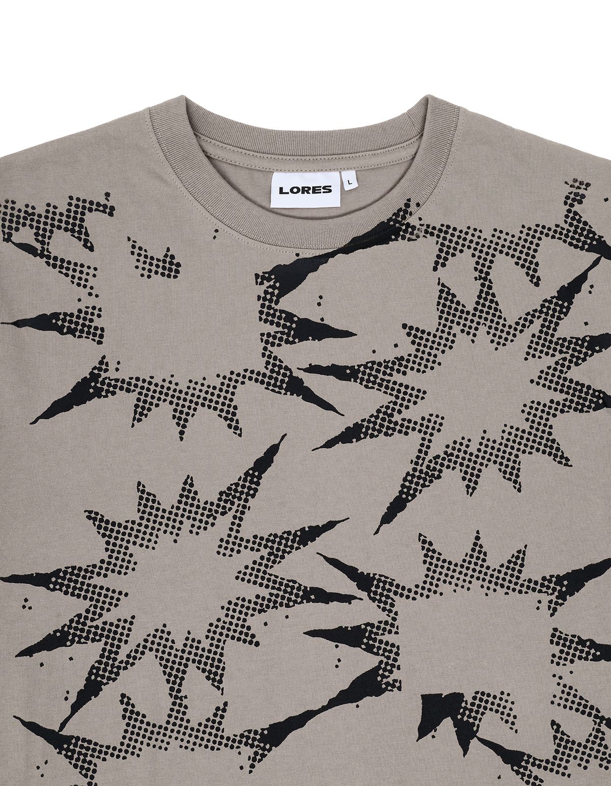 로어즈(LORES) Burst S/S Tee - Sand