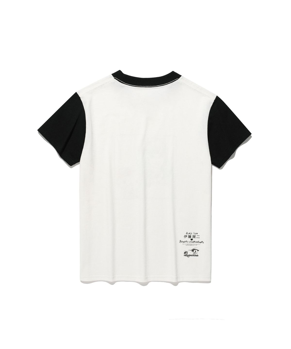 나이스고스트클럽(NICEGHOSTCLUB) JS TOMIE HELLO KITTY MINI TEE_WHITE(NG2GMFT543G)