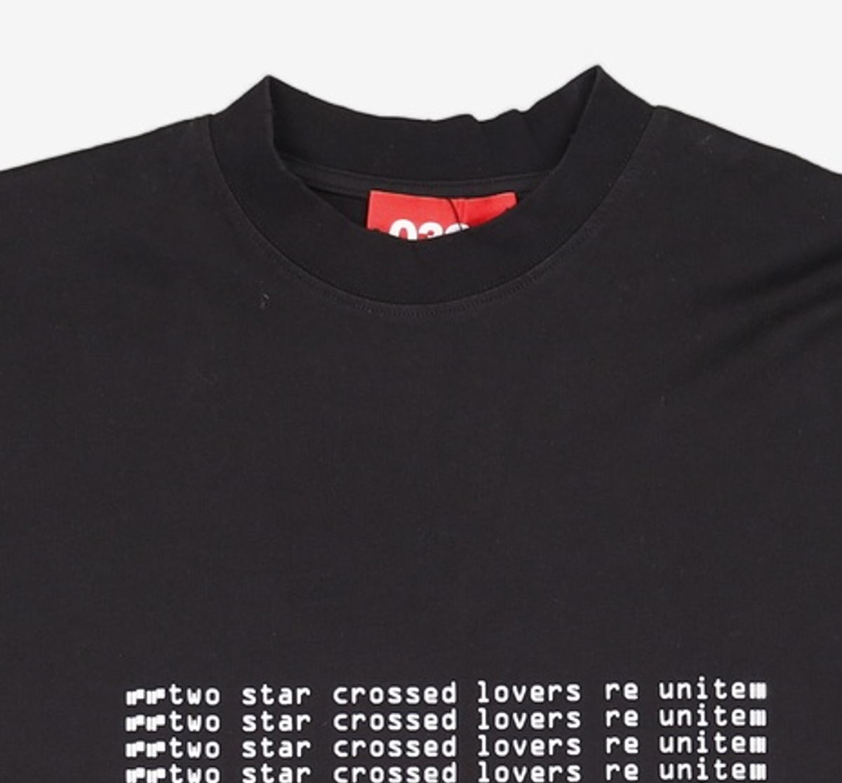 032씨(032C) (U) 서울 오버사이즈드 롱슬리브 WASHED BLACK SEOUL OVERSIZED LONGSLEEVE WASHED BLACK M-L