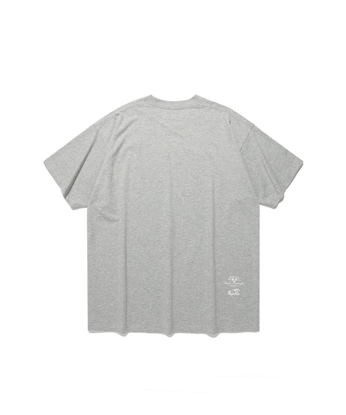 나이스고스트클럽(NICEGHOSTCLUB) JUNJI ITO SANRIO CHARACTERS BIG BIG TEE_GREY(NG2GMUT544G)