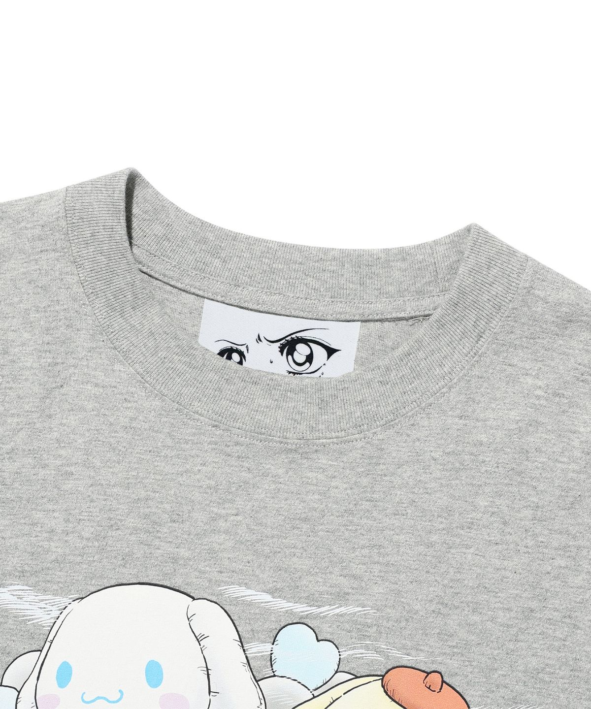 나이스고스트클럽(NICEGHOSTCLUB) JUNJI ITO SANRIO CHARACTERS BIG BIG TEE_GREY(NG2GMUT544G)