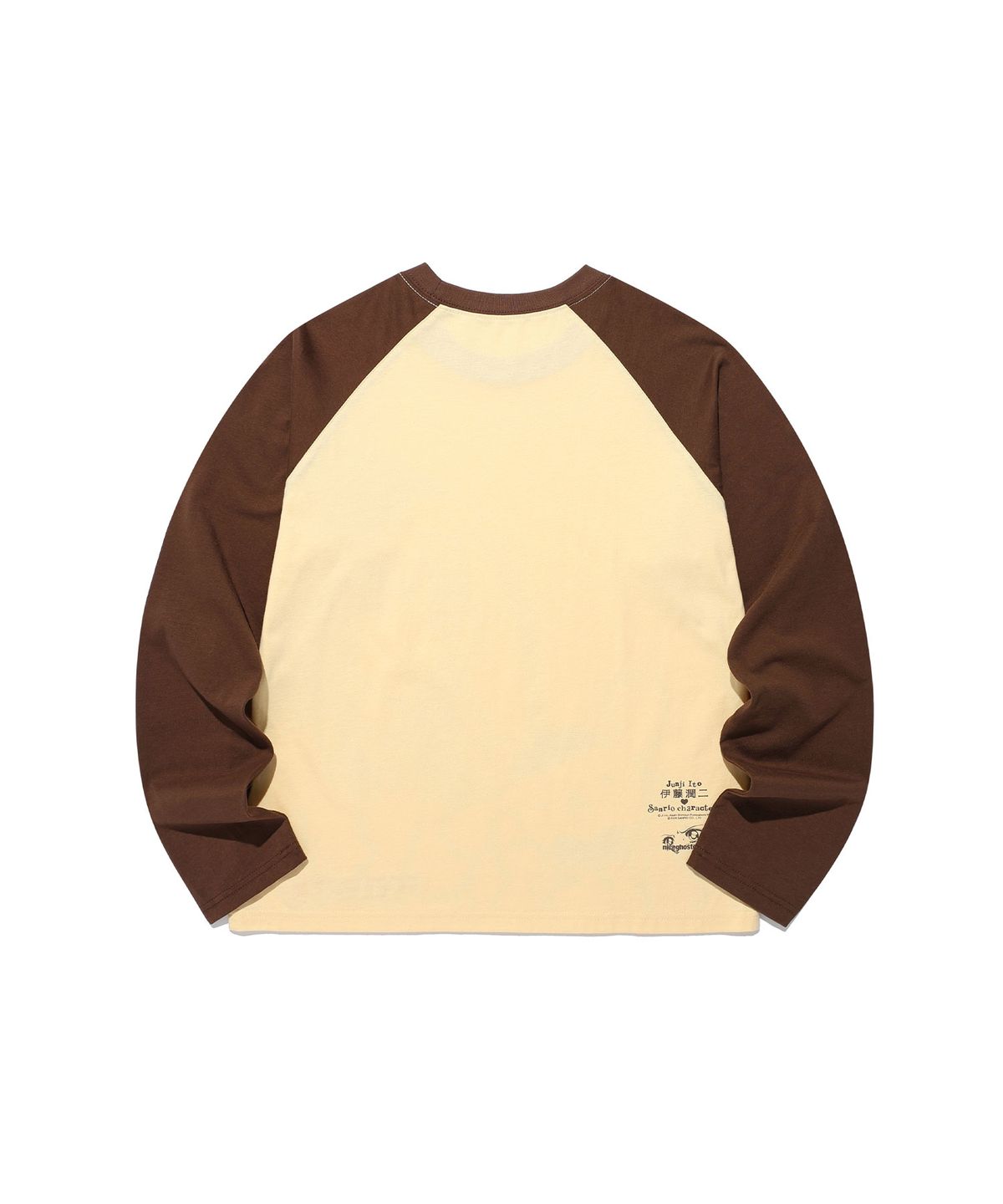 나이스고스트클럽(NICEGHOSTCLUB) JS TOMIE POMPOMPURIN L/S TEE_YELLOW(NG2GMFT570G)