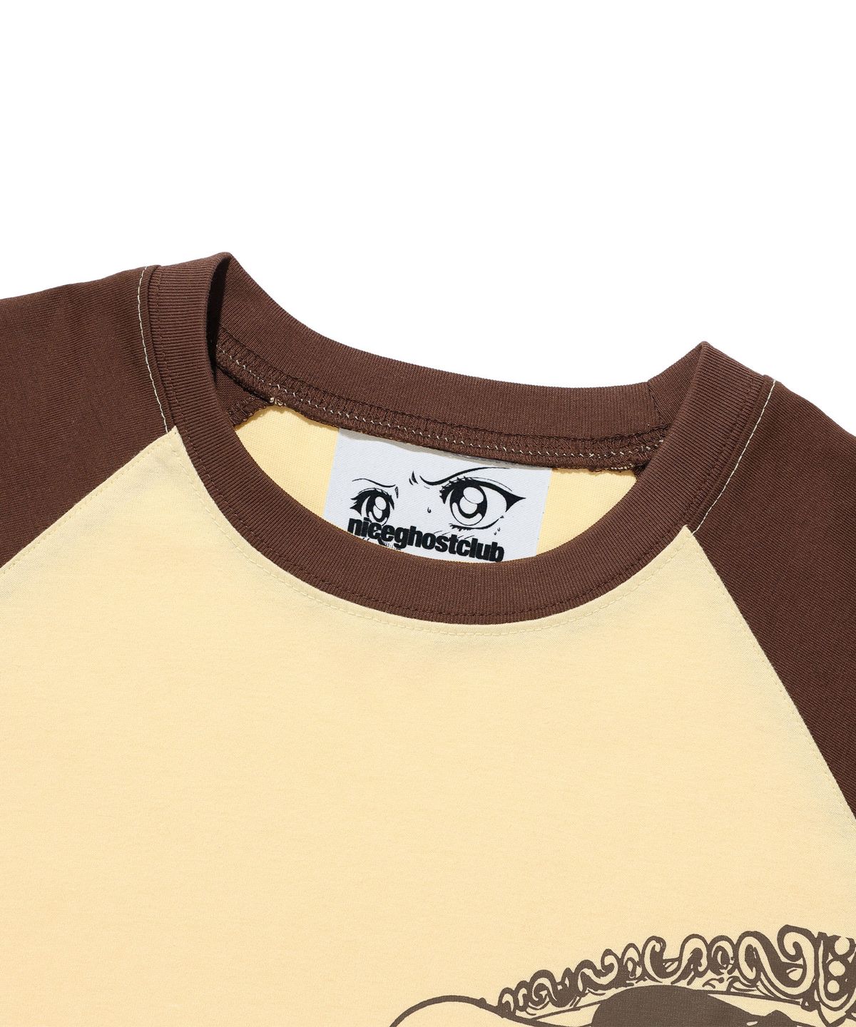 나이스고스트클럽(NICEGHOSTCLUB) JS TOMIE POMPOMPURIN L/S TEE_YELLOW(NG2GMFT570G)