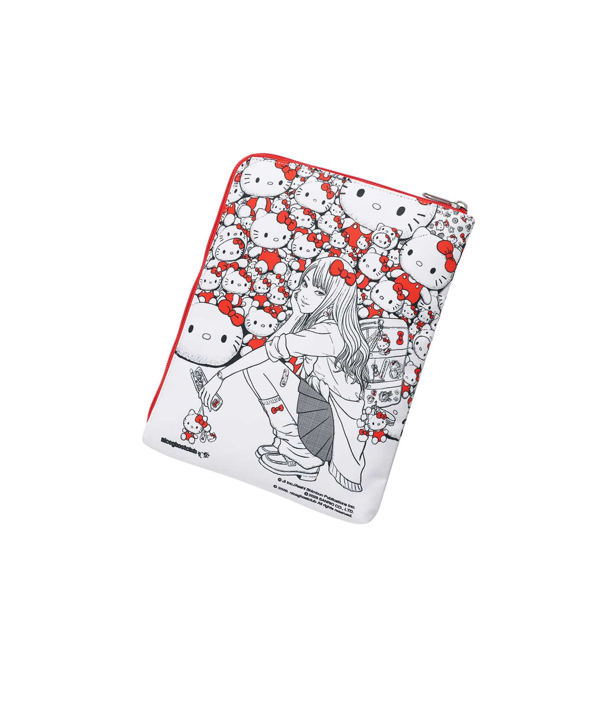 나이스고스트클럽(NICEGHOSTCLUB) JS TOMIE HELLO KITTY BOOK POUCH_MIX(NG2GMUAB83G)