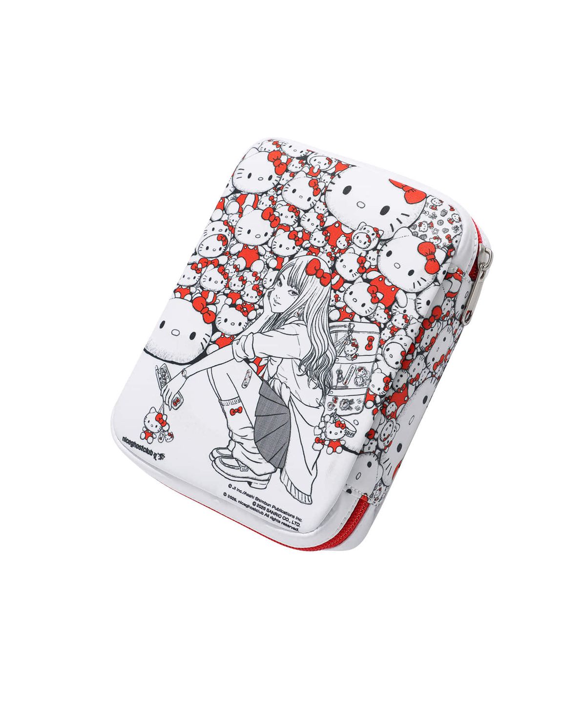 나이스고스트클럽(NICEGHOSTCLUB) JS TOMIE HELLO KITTY SQUARE POUCH_MIX(NG2GMUAB84G)