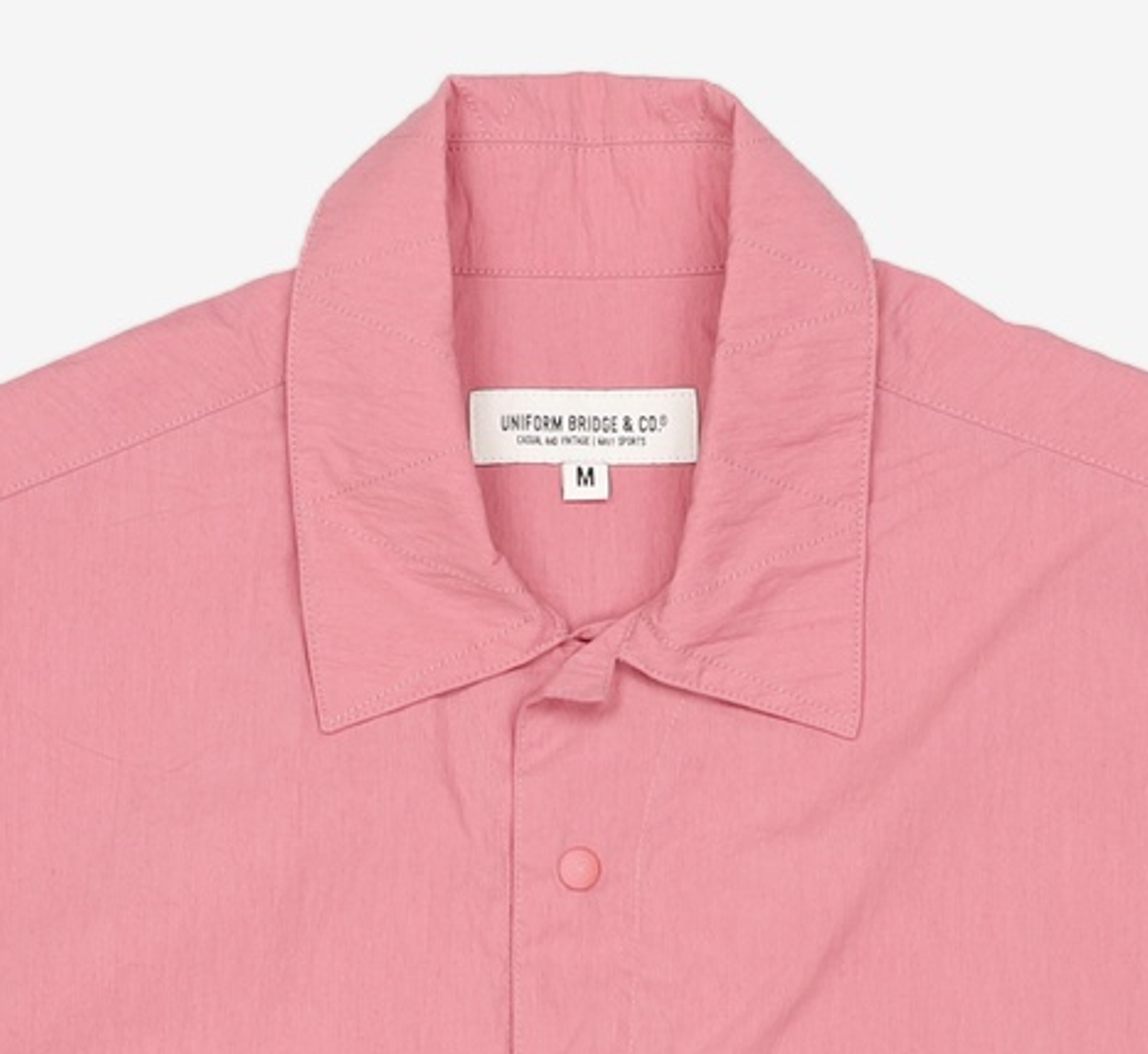 유니폼브릿지(UNIFORM BRIDGE) AE uniform s/s shirt pink M