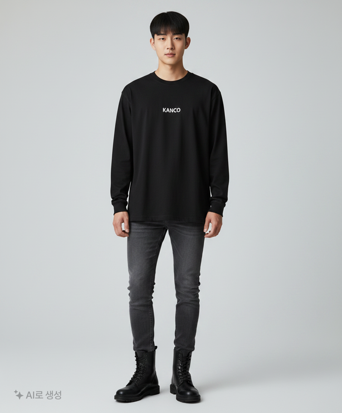 칸코(KANCO) 긴소매 티셔츠 2XL