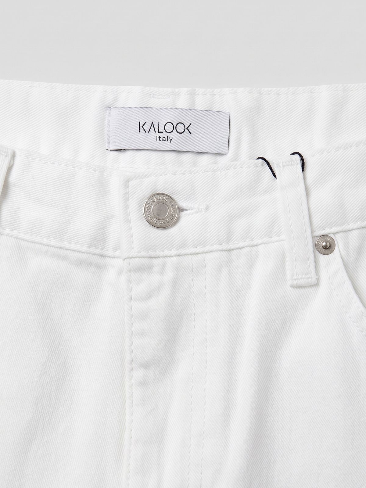 이카룩(IKALOOK) 블랙 앤 화이트 벌룬 와이드 팬츠 DD1AMJN172
