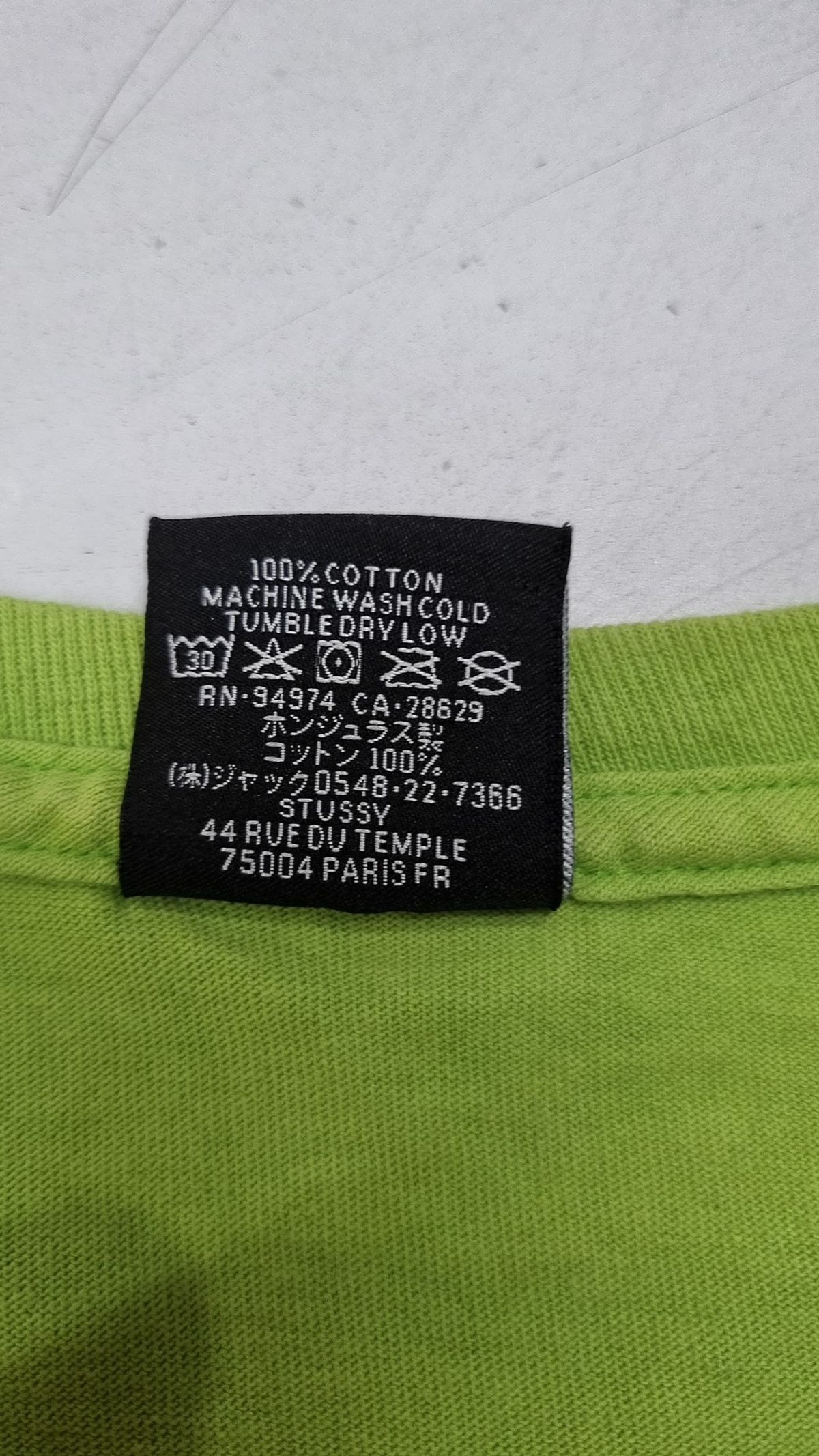 스투시(STUSSY) 반소매 티셔츠 L