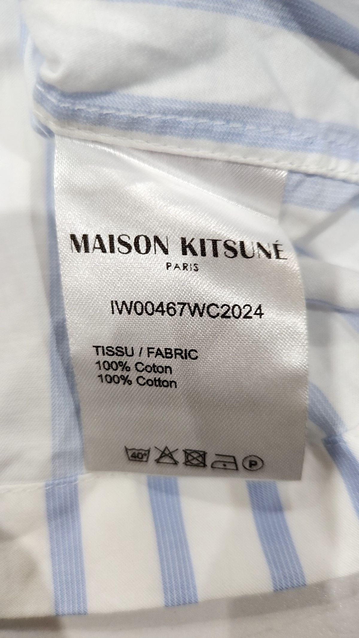 메종 키츠네(MAISON KITSUNE) 캐주얼 셔츠 34