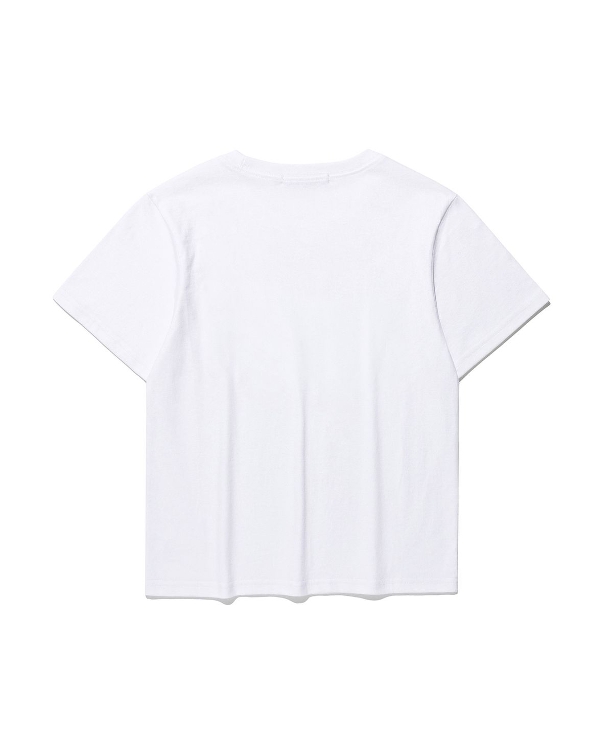 이지이지이지(EASYEASYEASY) Here and There Logo Tee White(black)