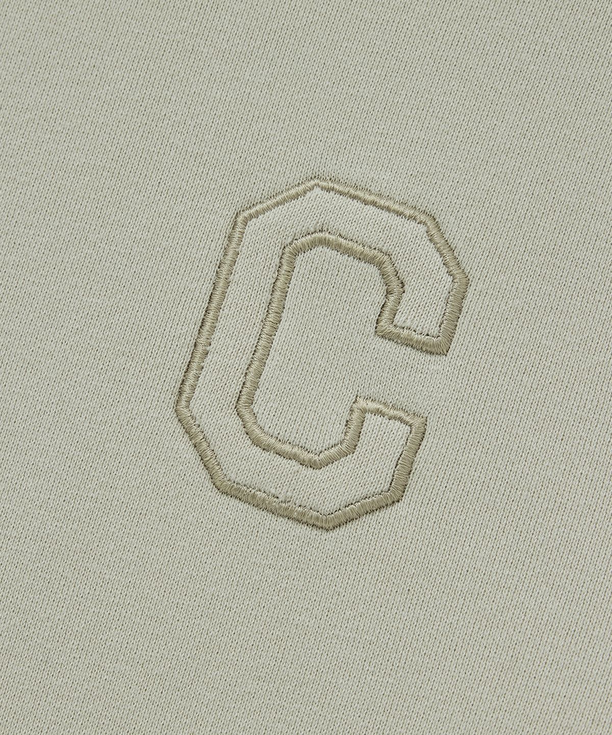 커버낫(COVERNAT) C 로고 후디 에크루