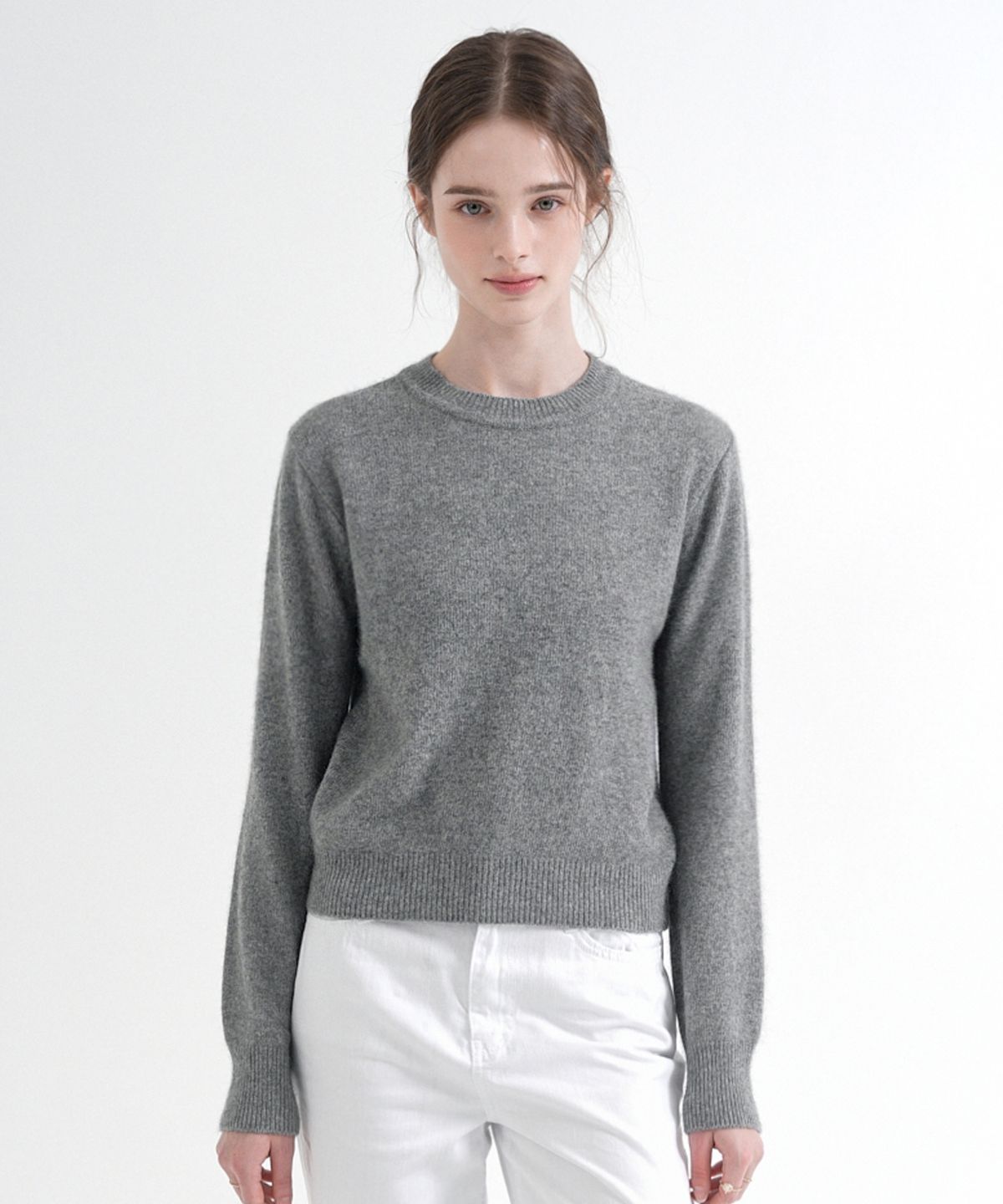 블레티(VLETI) Raccoon Round Knit (Gray)