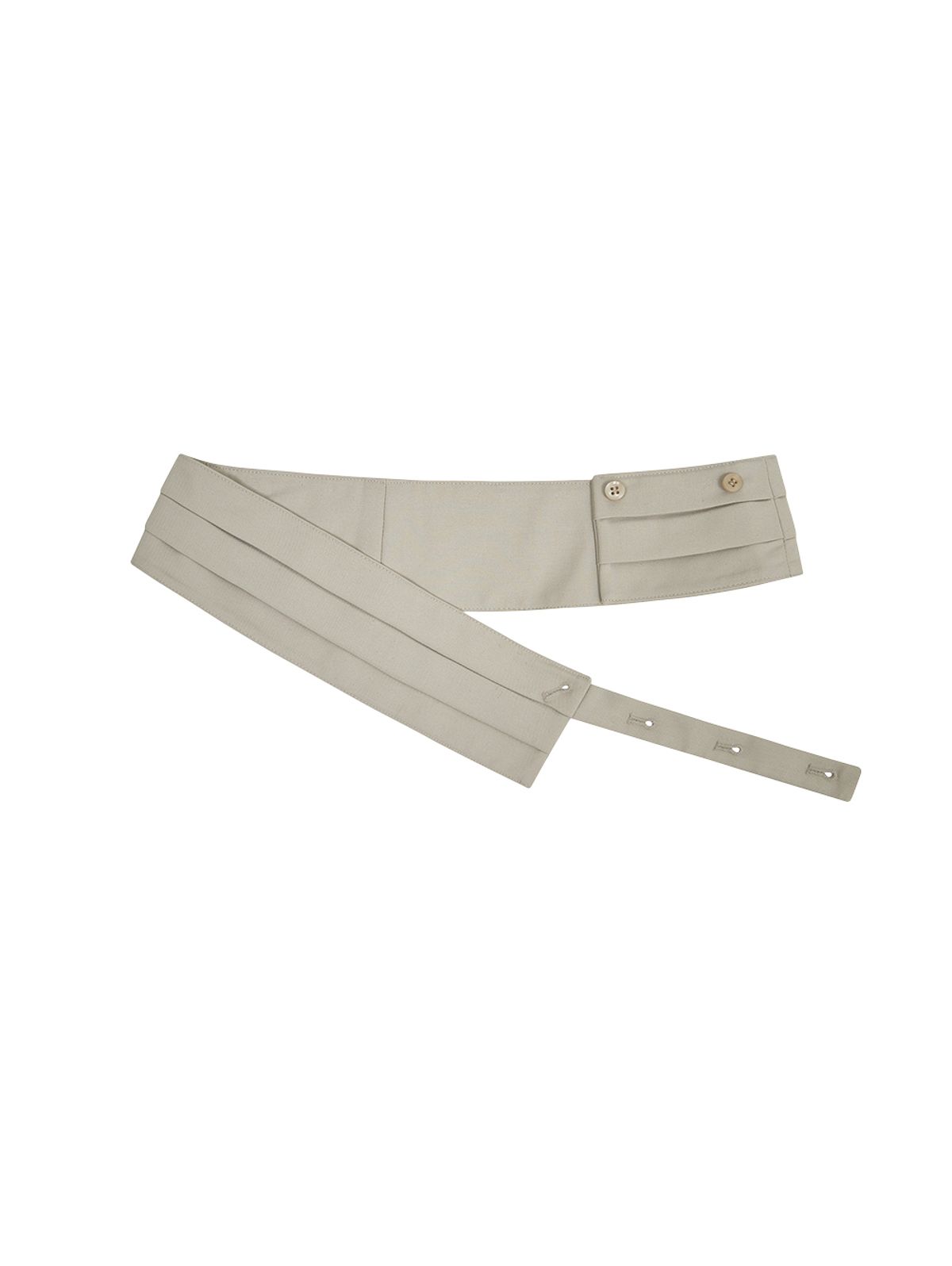 뚜오미오(TUOMIO) SHEER CHECK LAYERED SKIRT [BEIGE]