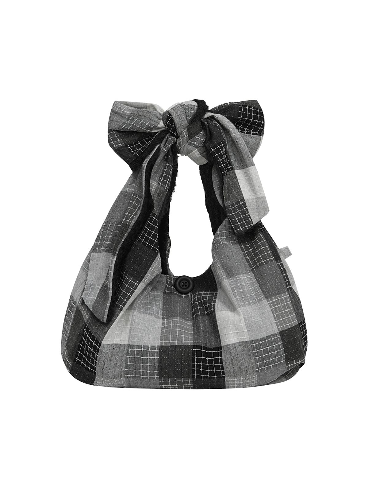 뚜오미오(TUOMIO) PATCHWORK REVERSIBLE BAG [BLACK]